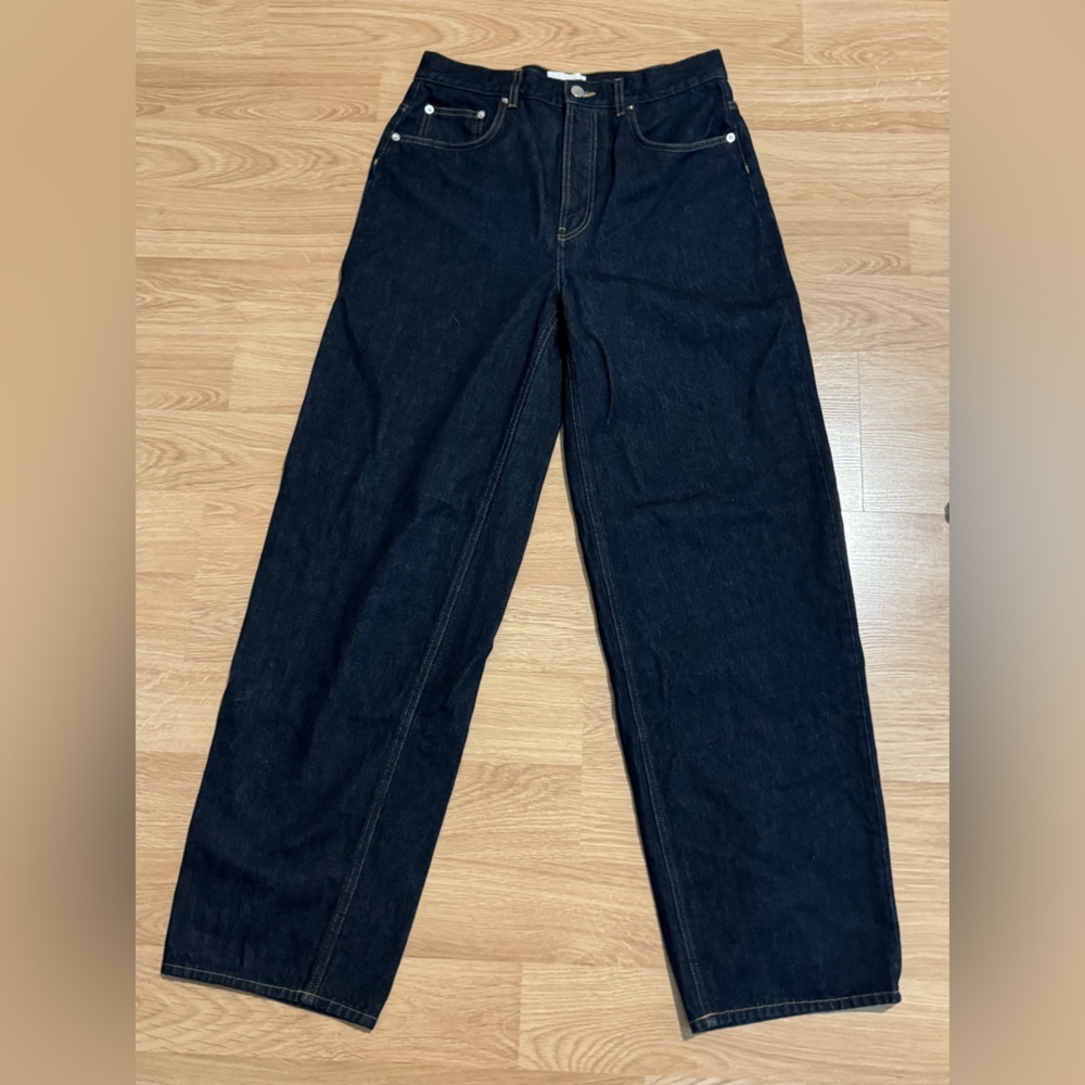 LOULOU STUDIO Samur 100% Organic Cotton Made in Italy Jeans Size 30 VGUC - Picture 8 of 13